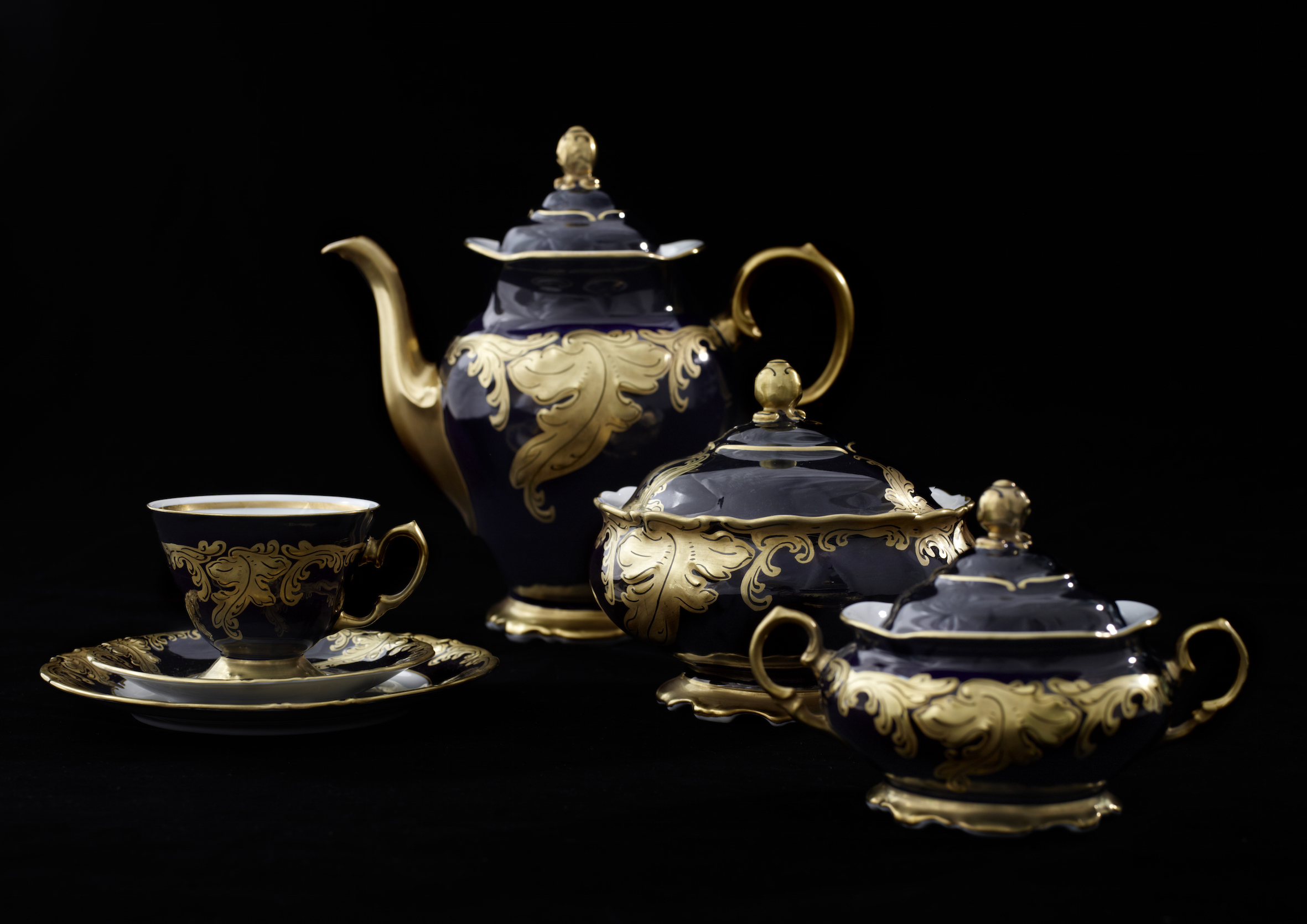 Fryderyka - kobalt_i_zloto