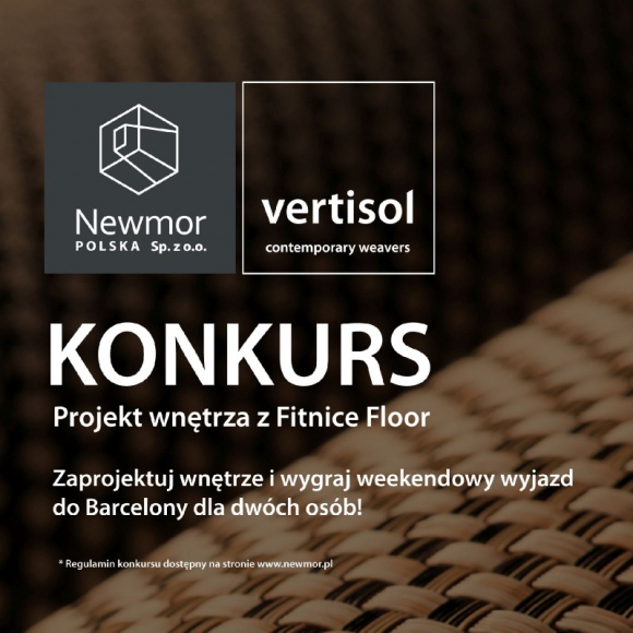Wystartował konkurs Newmor Polska „Projekt Wnętrza z Fitnice Floor” Dom, LIFESTYLE - Newmor Polska zaprasza architektów i projektantów wnętrz do wzięcia udziału w pierwszej edycji konkursu "Projekt wnętrza z Fitnice Floor".