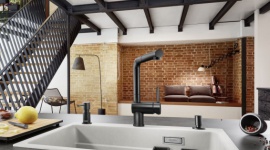 Modna czerń w kuchni. Nowości od Blanco Dom, LIFESTYLE - Za pośrednictwem firmy Comitor, już wkrótce, w Polsce dostępne będą nowe produkty niemieckiej marki Blanco.