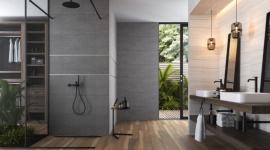 Łazienkowa sztuka – niesamowite możliwości łączenia materiałów, faktur i kolorów Dom, LIFESTYLE - Dzięki łączeniu klasycznych elementów z nietypowymi fakturami, w łatwy sposób możemy uzyskać wnętrze wyjątkowe, całkowicie dopasowane do naszego indywidualnego gustu i poczucia estetyki.