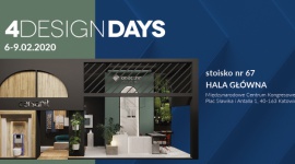 Marka Cersanit na Targach 4DesignDays Dom, LIFESTYLE - Przed nami piąta edycja jednych z największych w Polsce targów dla pasjonatów designu, architektury i wykończenia wnętrz.