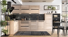 Urok drewna ożywiony metalem Dom, LIFESTYLE - Subtelne dekory drewna doskonale komponują się z awangardowymi detalami, dzięki którym zabudowa meblowa nabiera nowoczesnego charteru, nie tracąc przy tym ponadczasowego piękna. Eleganckie drewno i surowy metal to atrakcyjne połączenie, które będzie widoczne w tym sezonie.