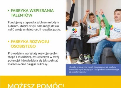 Opoczno wspiera Fundację „Fabryki Marzeń”
