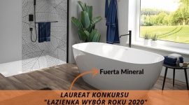 Fuerta Mineral z nagrodą główną w konkursie Łazienka Wybór Roku 2020 Dom, LIFESTYLE - Znane są już wyniki konkursu Łazienka – Wybór Roku 2020. Kolejny raz doceniony został produkt SANPLAST SA. Tym razem wanna Fuerta Mineral zdobyła nagrodę główną w kategorii: Wanny