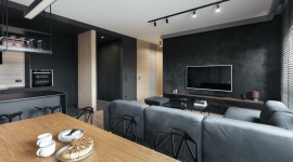 Pencil black apartament