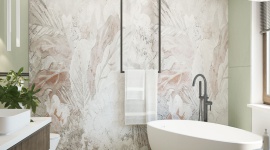 Tapeta w łazience – świetne pomysły od MIKOŁAJSKAstudio Dom, LIFESTYLE - Jak uczynić domową łazienkę bardziej przytulną? Jak wprowadzić do niej niebanalny akcent dekoracyjny, kiedy dysponujemy ograniczoną przestrzenią? W jaki sposób nadać łazience niepowtarzalny rys?