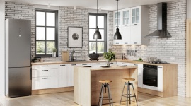 (Nie)dyskretny urok gotowania w kuchni otwartej na salon Dom, LIFESTYLE - Koncepcja wnętrz o układzie otwartym stwarza wiele możliwości aranżacyjnych, ale i narzuca duże wyzwania. Kuchnia w takiej przestrzeni musi współgrać z salonem i zachować nienaganny wygląd, jednocześnie nie tracąc swojego kuchennego charakteru.