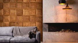 Niecodzienny spektakl piękna Dom, LIFESTYLE - Drewniane moduły 3D od Nobifloor