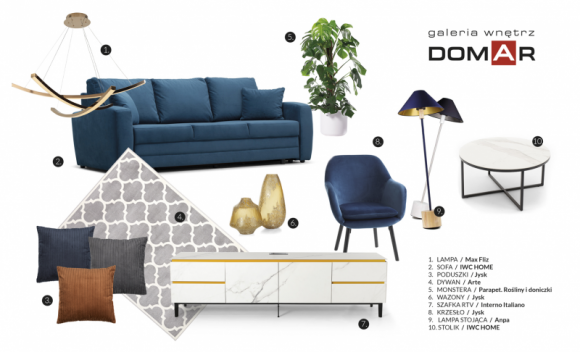 Czym jest moodboard? Dom, LIFESTYLE - Czym jest moodboard? Na to pytanie odpowiada Aldona Mioduszewska, ekspert Galerii Wnętrz DOMAR, największej galerii wyposażenia wnętrz w Polsce...